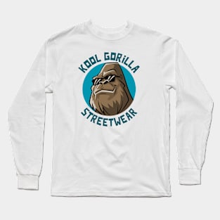 Kool Gorilla streetwear Long Sleeve T-Shirt